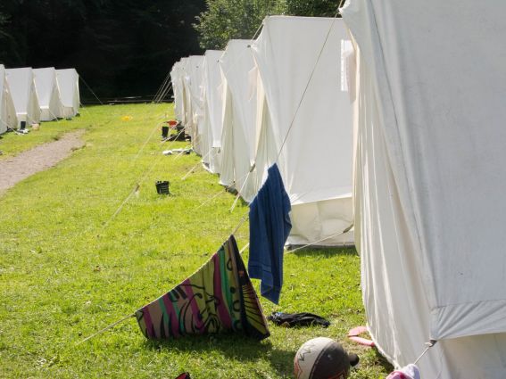 Kinderzeltlager des Kreisjugendamtes Siddinghausen